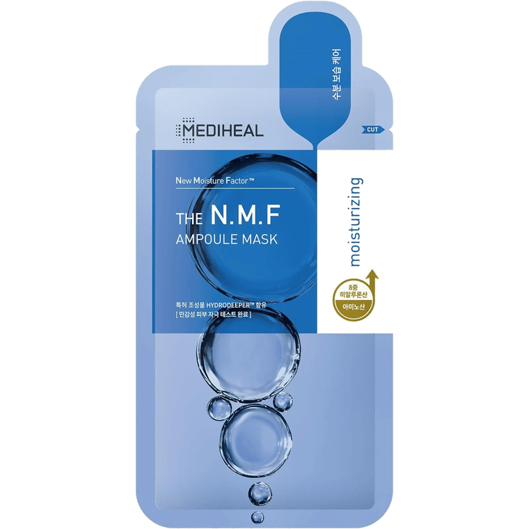 Mascarilla N.M.F — antes del maquillaje