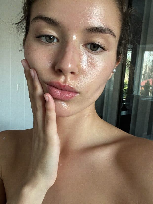 Piel de cristal sin maquillaje